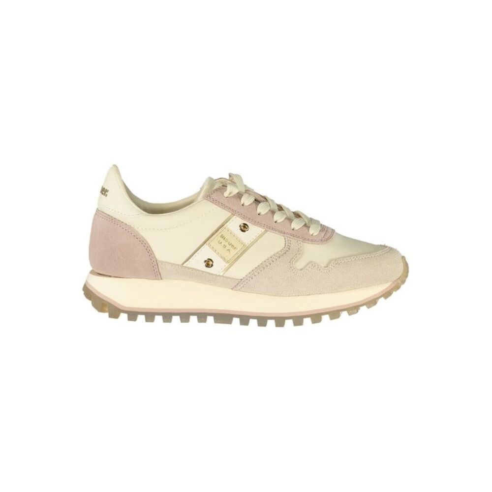 Blauer Beige Leather Women's Women's Sneaker